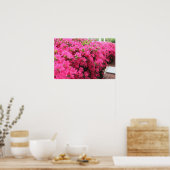 ツツツツジのフル開花 ポスター (キッチン)