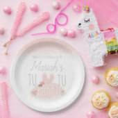 ツツミニマルガールズ誕生日ターニング2グリッター ペーパープレート (パーティー)