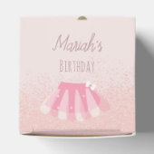 ツトゥガールズ誕生日ターニング2グリッターピンク フェイバーボックス (上部)