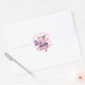 ツトゥピギー二回目の誕生日 ラウンドシール (封筒)