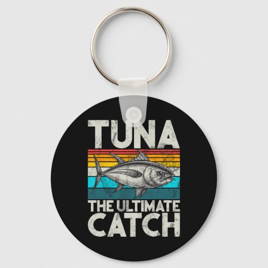 ツナザ究極のマグロ魚釣り キーホルダー (正面)