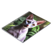 ツナ 抜け毛のスフィンクス猫, ノートブック (左側)