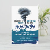 ツネイド・ツイスター・トルネード・ブルー・グランジ・バースデー 招待状 (スタンド正面)