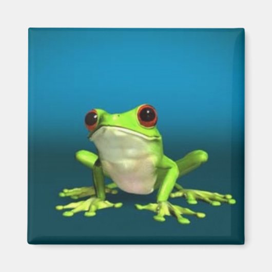 ツノガエル磁石 マグネット (正面)