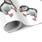 ツノメドリのダンス ラッピングペーパー (ロールコーナー)