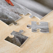 ツノメドリの写真8" x 10"ギフト用の箱が付いている写真のパズル ジグソーパズル (側面)