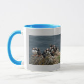 ツノメドリの大会 マグカップ (左)