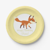 ツノメドリの石のパーティーのプレート- Flynne ペーパープレート (正面)