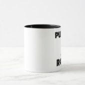 ツノメドリの石 マグカップ (中央)