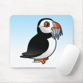 ツノメドリの腕前 マウスパッド (マウス)