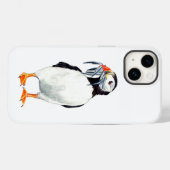 ツノメドリのPhoneケース/カバー Case-Mate iPhoneケース (裏面 (横))