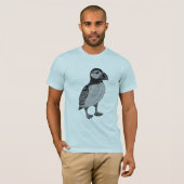 ツノメドリのTシャツ Tシャツ (正面フル)