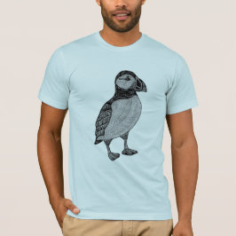 ツノメドリのTシャツ Tシャツ
