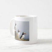 ツノメドリ コーヒーマグカップ (正面左)