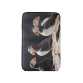 ツノメドリ バスマット (正面縦)