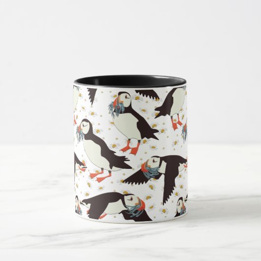 ツノメドリ マグカップ (中央)