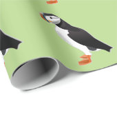 ツノメドリ ラッピングペーパー (ロールコーナー)