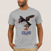 ツノメドリ Tシャツ (正面)