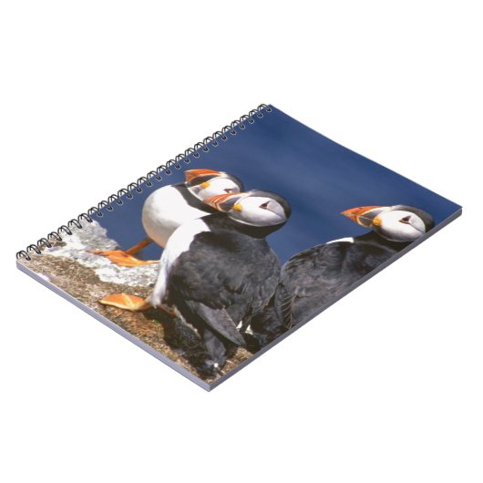 ツノメドリtastic ノートブック (左側)