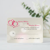 ツハートユナイテッド レスポンスカード 招待状 (スタンド正面)