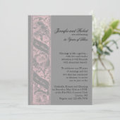 ツハート ワンラブ ウェディングアニバーサリー 招待状 (スタンド正面)