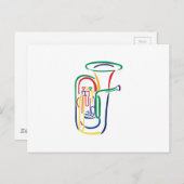 ツバの輪郭 ポストカード (正面/裏面)