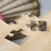 ツバキおよび貝 ジグソーパズル (側面)