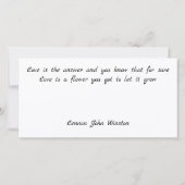 ツバキ墨と水彩 サンキューカード (裏面)