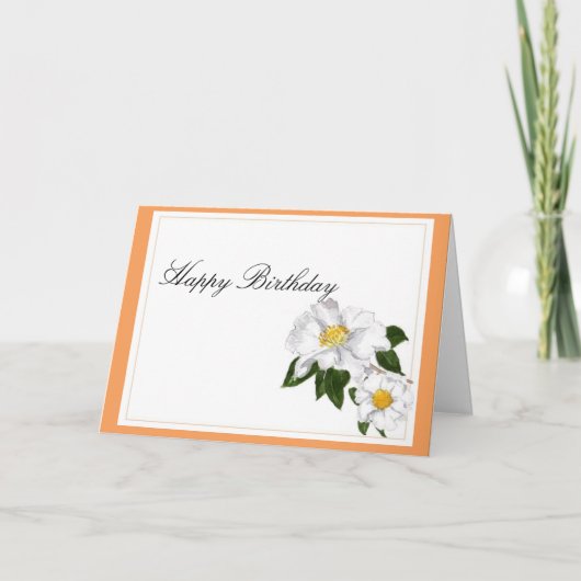 ツバキ カード (正面)