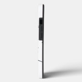 ツバメの飛んでいる群れイラストレーション Case-Mate iPhoneケース (裏面 / 左)