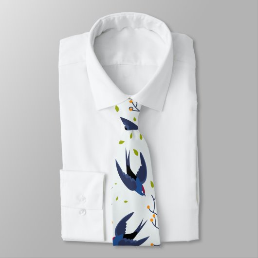 ツバメパターン ネクタイ (タイ)