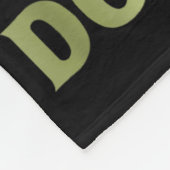 ツバメベビードンドゥッおもしろいクフィッシュ魚釣りティー フリースブランケット (角)