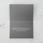 ツバメ付き母の日のカード(スペインの) カード (内部)