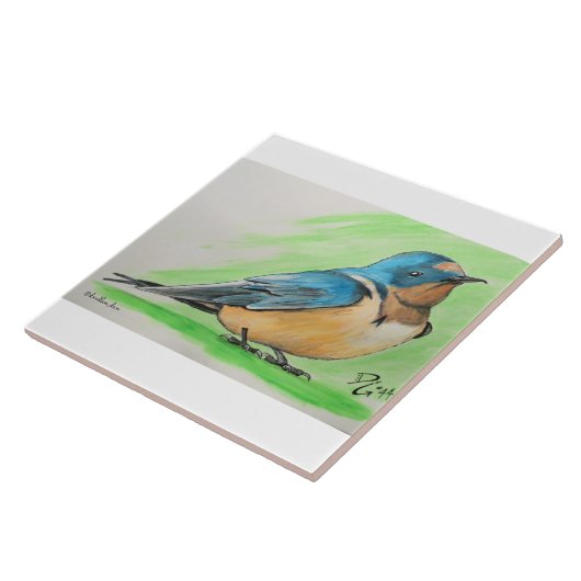 ツバメ タイル (側面)