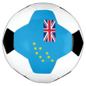 ツバルの旗 サッカーボール (回転)
