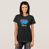 ツバルアンフラッグツバル Tシャツ (正面フル)