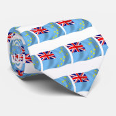 ツバル国旗のネクタイ ネクタイ (ロール)