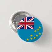 ツバル国旗 缶バッジ (正面&裏面)