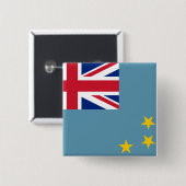 ツバル国旗 缶バッジ (正面&裏面)