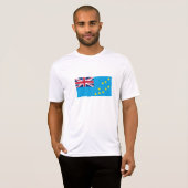 ツバル国旗 Tシャツ (正面フル)