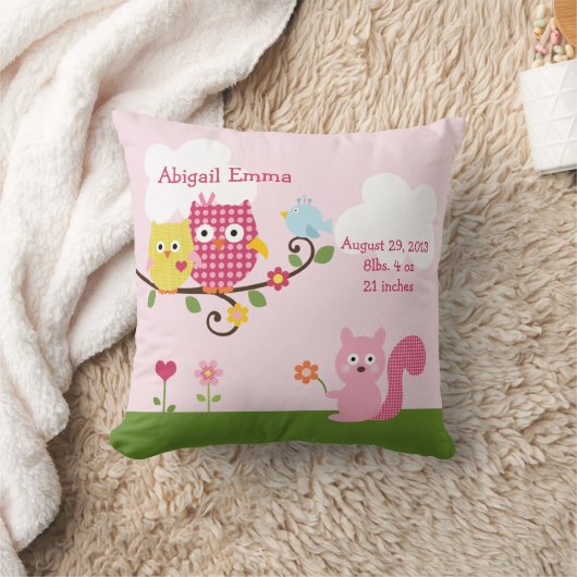 ツパーソナライズされたバメの枕の形見 クッション (ブランケット)