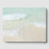 ツブライドビーチ結婚テーマのゲストブック ゲストブック (裏面)