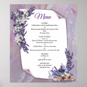 ツベルゼ&ラベンダー開花 ポスター