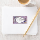 ツベルゼ&ラベンダー開花 ラベル (インサイチュ)