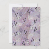 ツベルゼ&ラベンダー開花 招待状 (裏面)