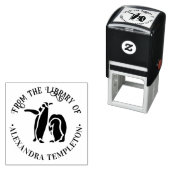 ツペリウスのシルエット「所蔵」名前 セルフインキングスタンプ (インサイチュ)