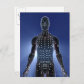 ツボのライトマップ ポストカード (正面/裏面)