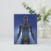 ツボのライトマップ ポストカード (スタンド正面)