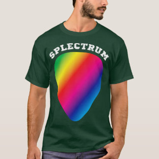 ツボ虹色のバチのスペクトル Tシャツ