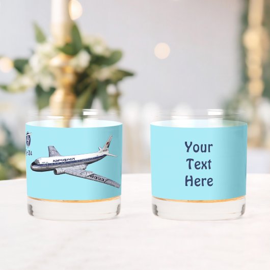 ツポレフ(Туполев) Tu-104エアライナー ウイスキーグラス (インサイチュ (ウェディング))